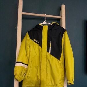 Lime/Blue Winter Coat Youth 10/12 L/G